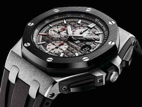 audemars piguet royal oak offshore titanium grey dial|ap royal oak collection.